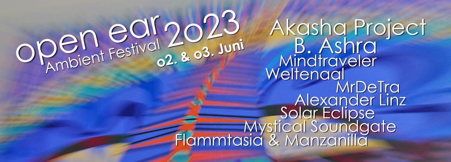 open ear Ambient Festival 2023 Flyer